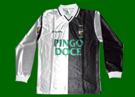 filial do Sporting Farense equipamento alternativ 1999 2000